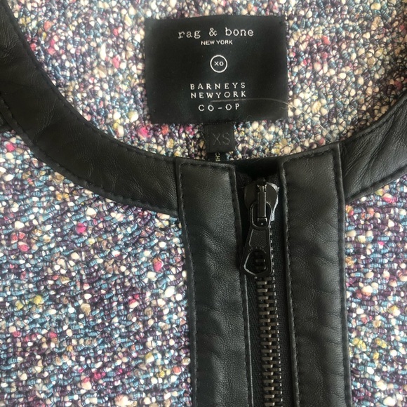 Rag and Bone Boucle Knit Sweater Jacket - Picture 4 of 4